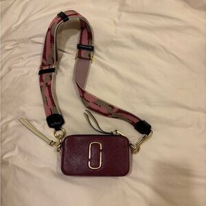 Marc Jacobs Snapshot bag in red multi
